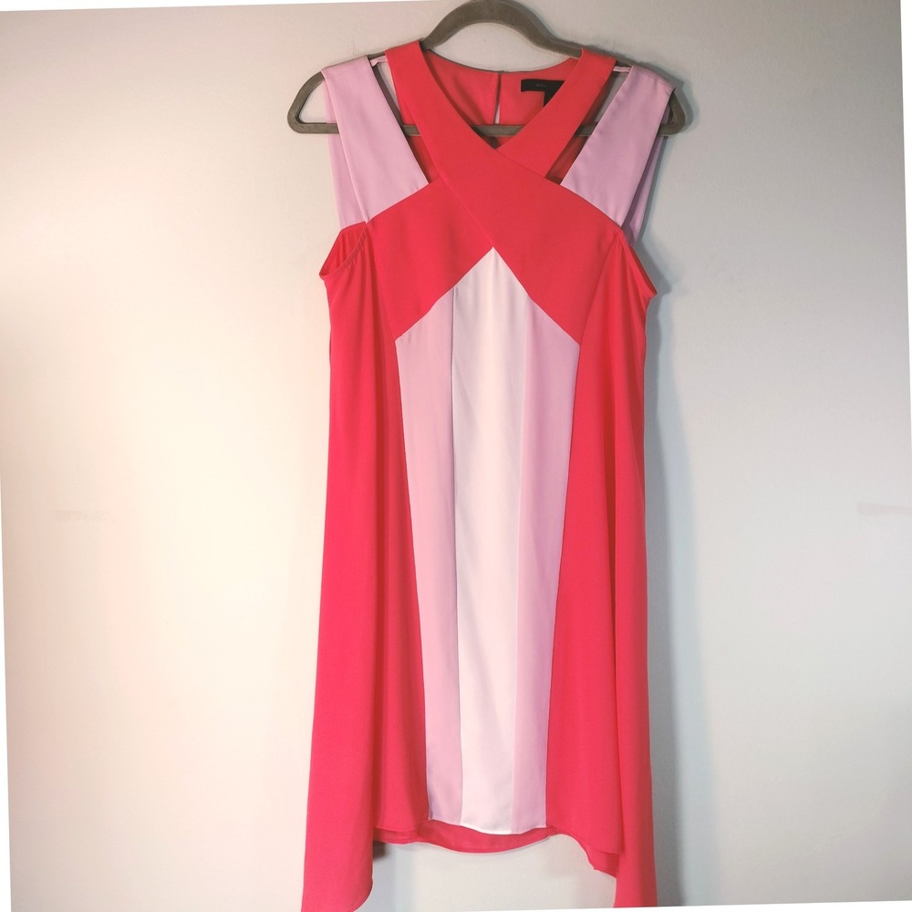 BCBGMAXAZRIA Chantal Colorblock Dress